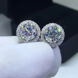 Silver Stud Earrings